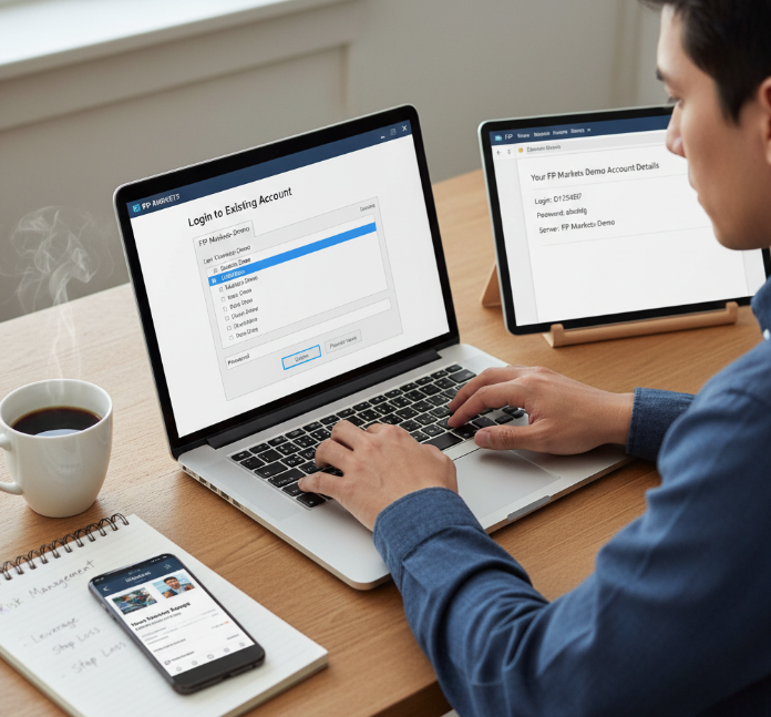 3 quick ways to access your FP Markets demo account Want to get into your FP Markets demo account fast? Here are 3 easy ways to dive right in.